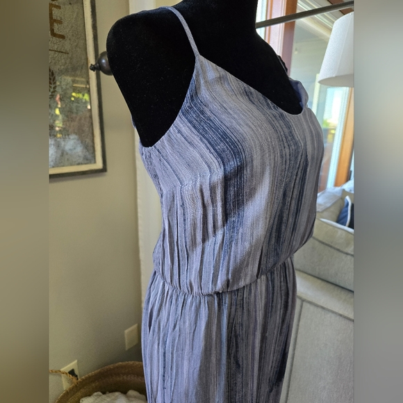 Soma Weekend Rayon Romper / Jumpsuit with built in Removable pad bra Sz MED - Picture 6 of 10